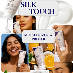 Buy 1 Get 1 Free Flicka Silk Touch 3 in 1 Moisturizer and Primer for Face | Long-Lasting, Flawless and Dewy Makeup Base | Pore Minimizer | All Skin Types