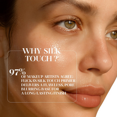 Buy 1 Get 1 Free Flicka Silk Touch 3 in 1 Moisturizer and Primer for Face | Long-Lasting, Flawless and Dewy Makeup Base | Pore Minimizer | All Skin Types