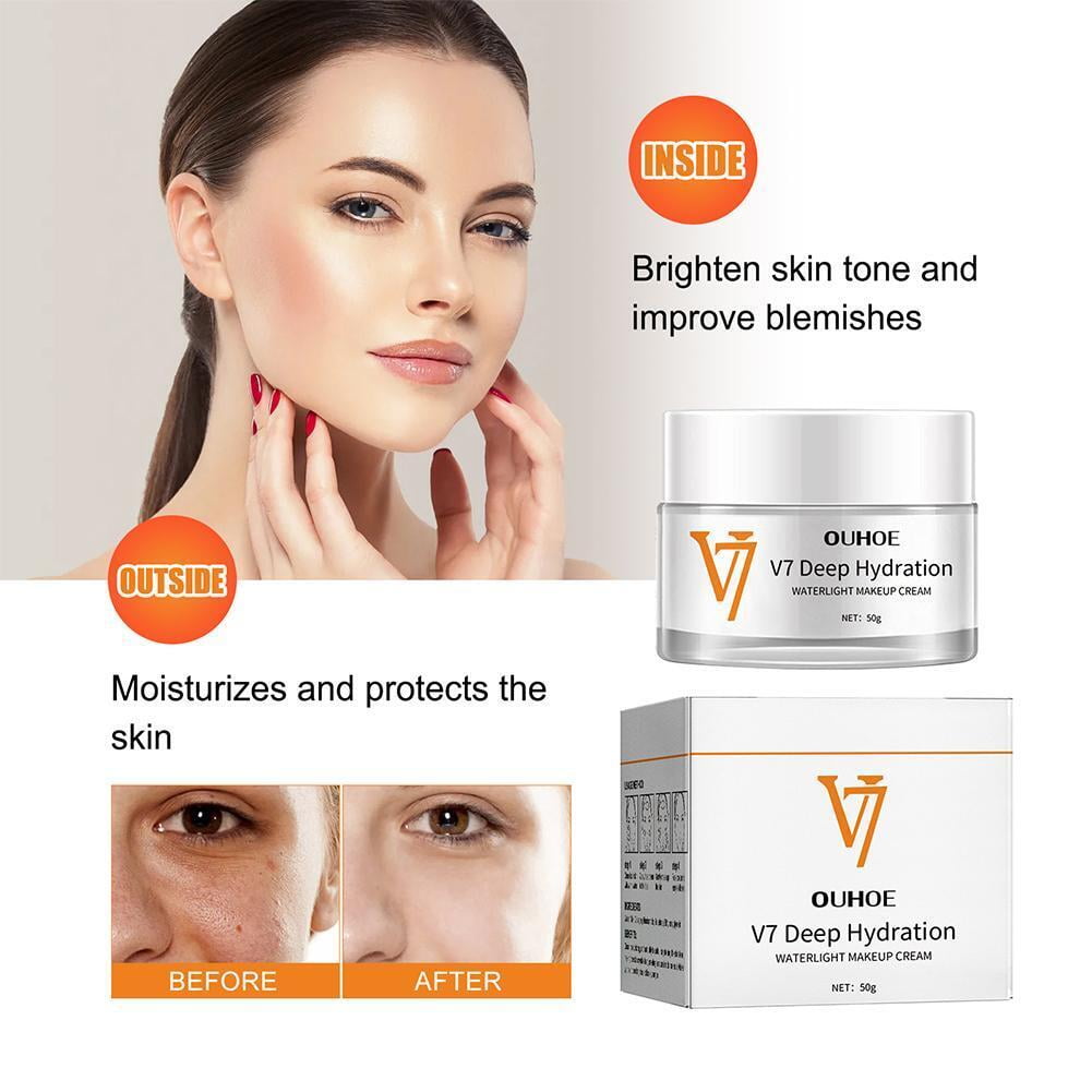 V7 Deep Hydration Moisturizing Cream 50g – Ultimate Skin Hydration & Brightening Solution